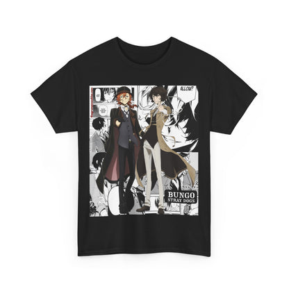 Chuuya and Dazai Unisex Heavy Cotton Tee