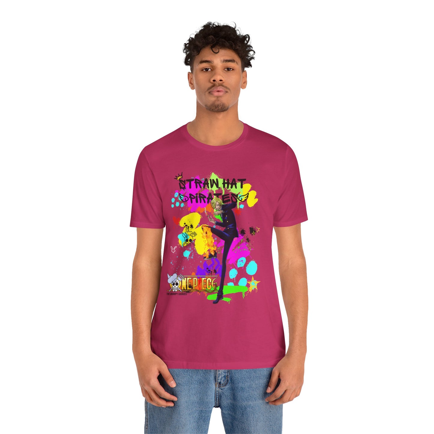 One Piece - Graffiti Sanji Unisex Jersey Short Sleeve Tee