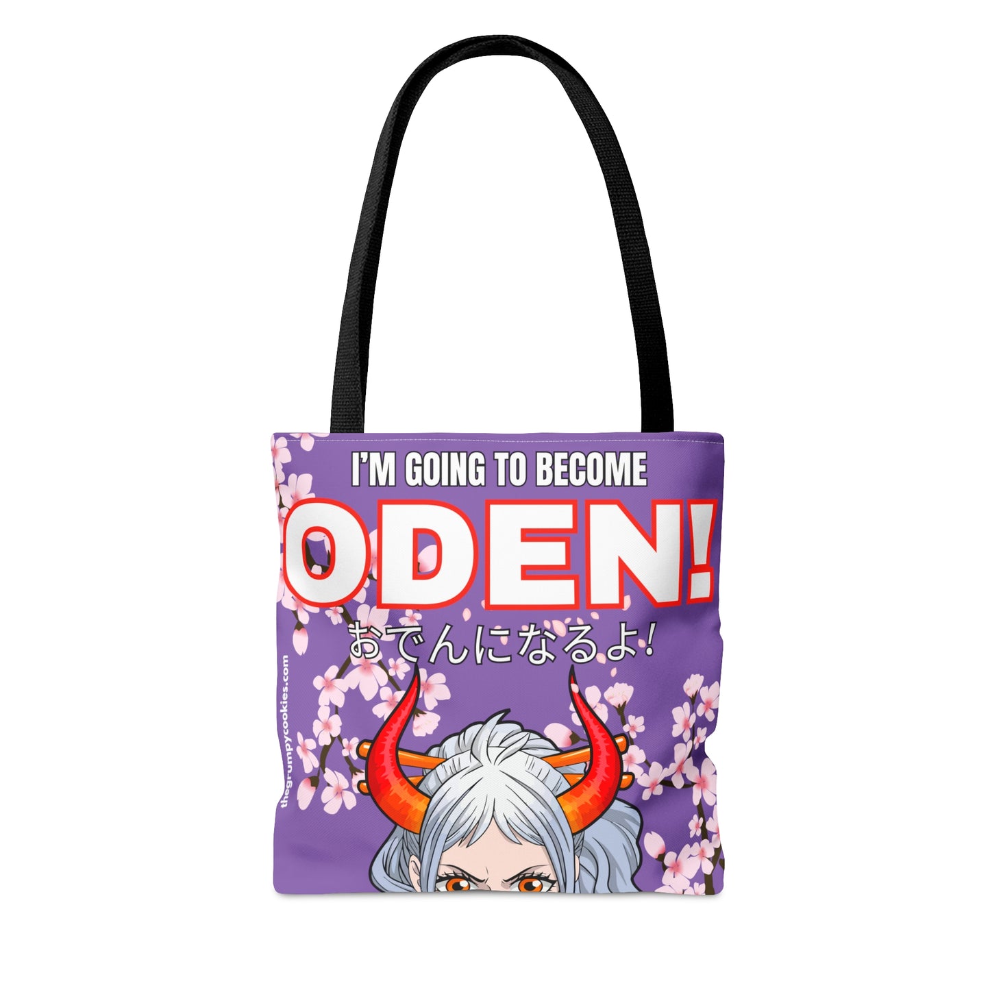 Purple I Will be Oden Tote Bag