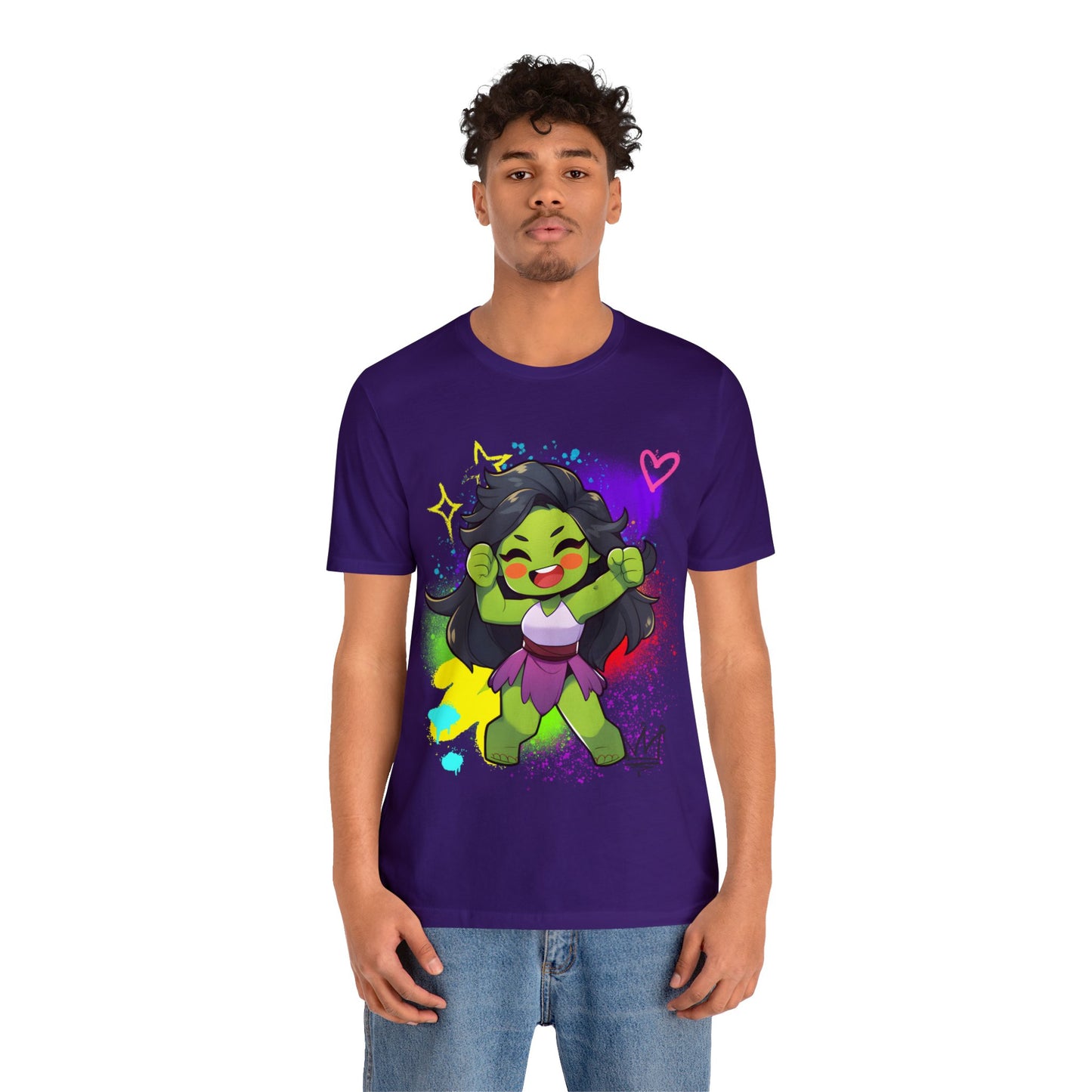 She Hulk Jersey Short Sleeve Tee