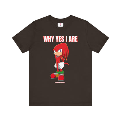 Sonic - Why Yes I Are Unisex Jersey Short Sleeve Tee