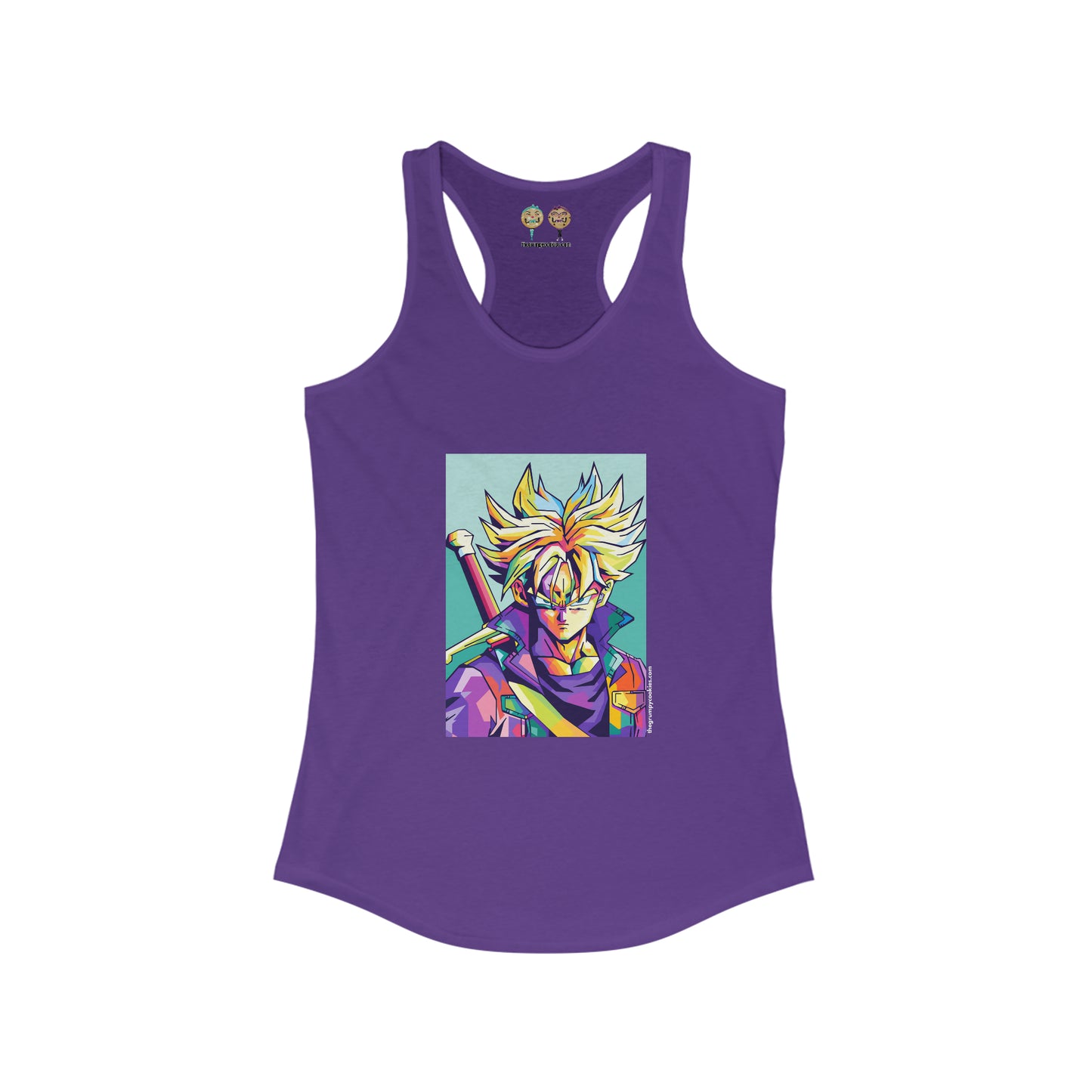 Technicolor Trunks Women's Ideal Racerback Tank