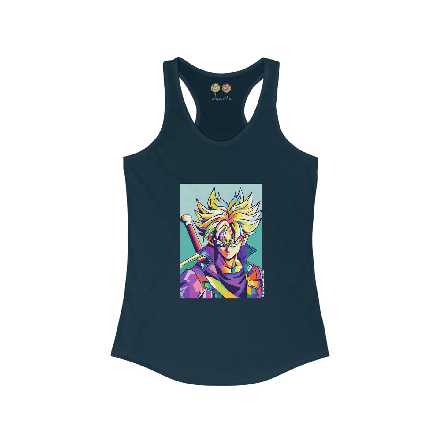 Technicolor Trunks Women's Ideal Racerback Tank