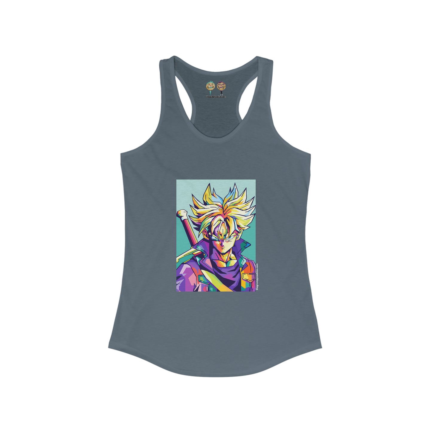 Technicolor Trunks Women's Ideal Racerback Tank