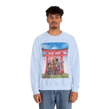 Greetings from Wano Unisex Heavy Blend™ Crewneck Sweatshirt