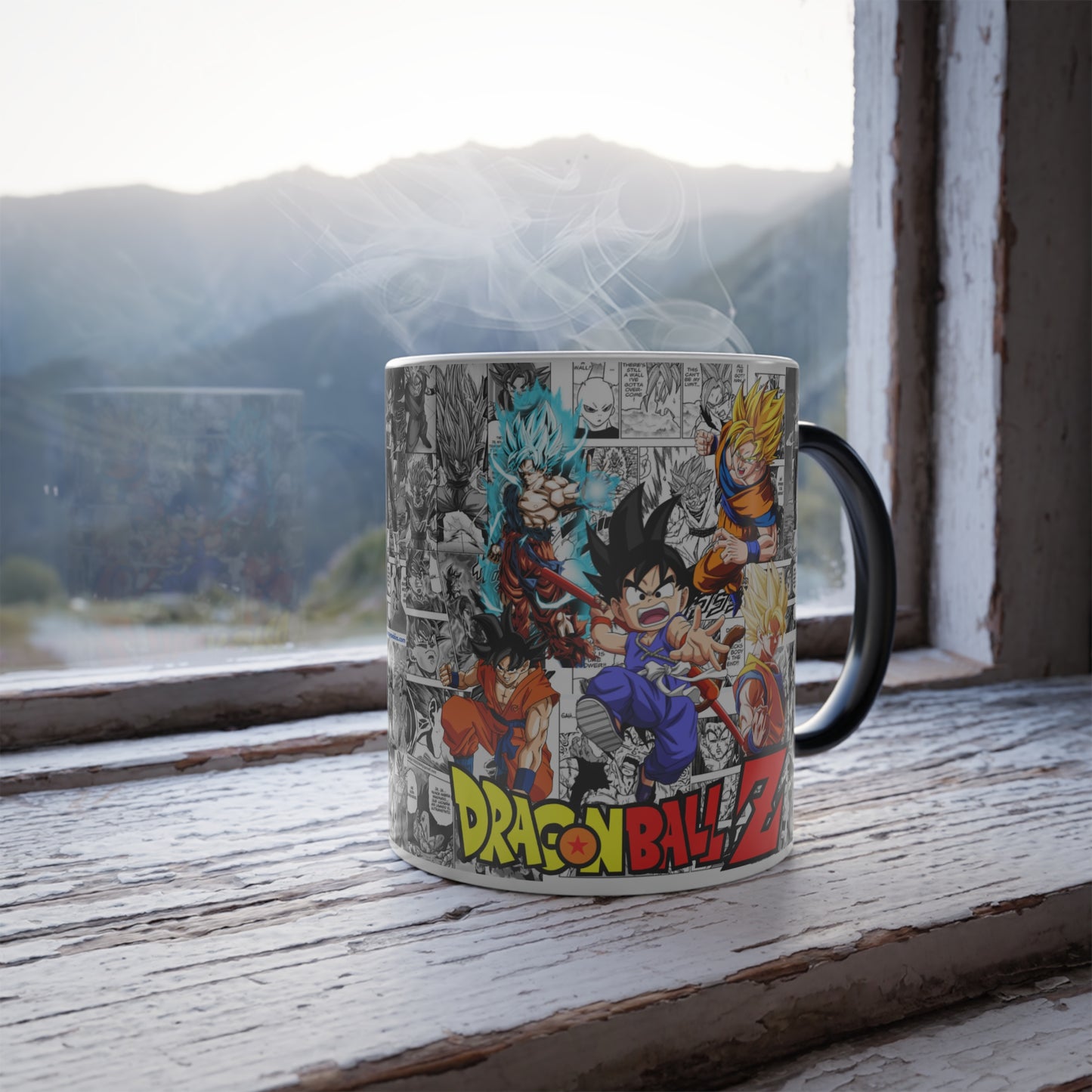 Dragon Ball Z Color Morphing Mug, 11oz