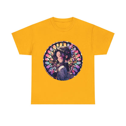 Stained Glass Shinobu Kocho Series Unisex Heavy Cotton Tee