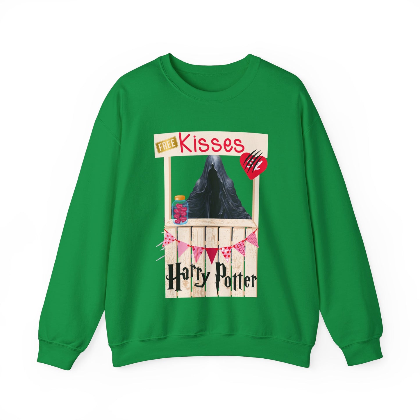 Free Kisses Unisex Heavy Blend™ Crewneck Sweatshirt