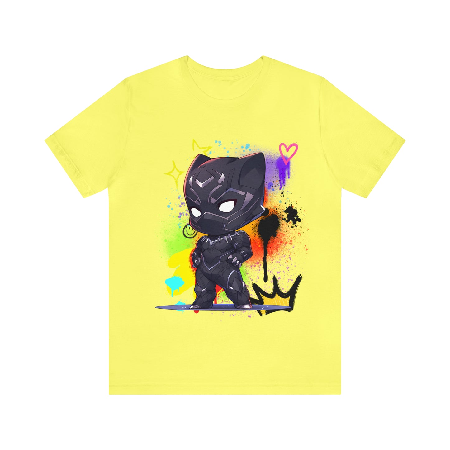 Black Panther Jersey Short Sleeve Tee