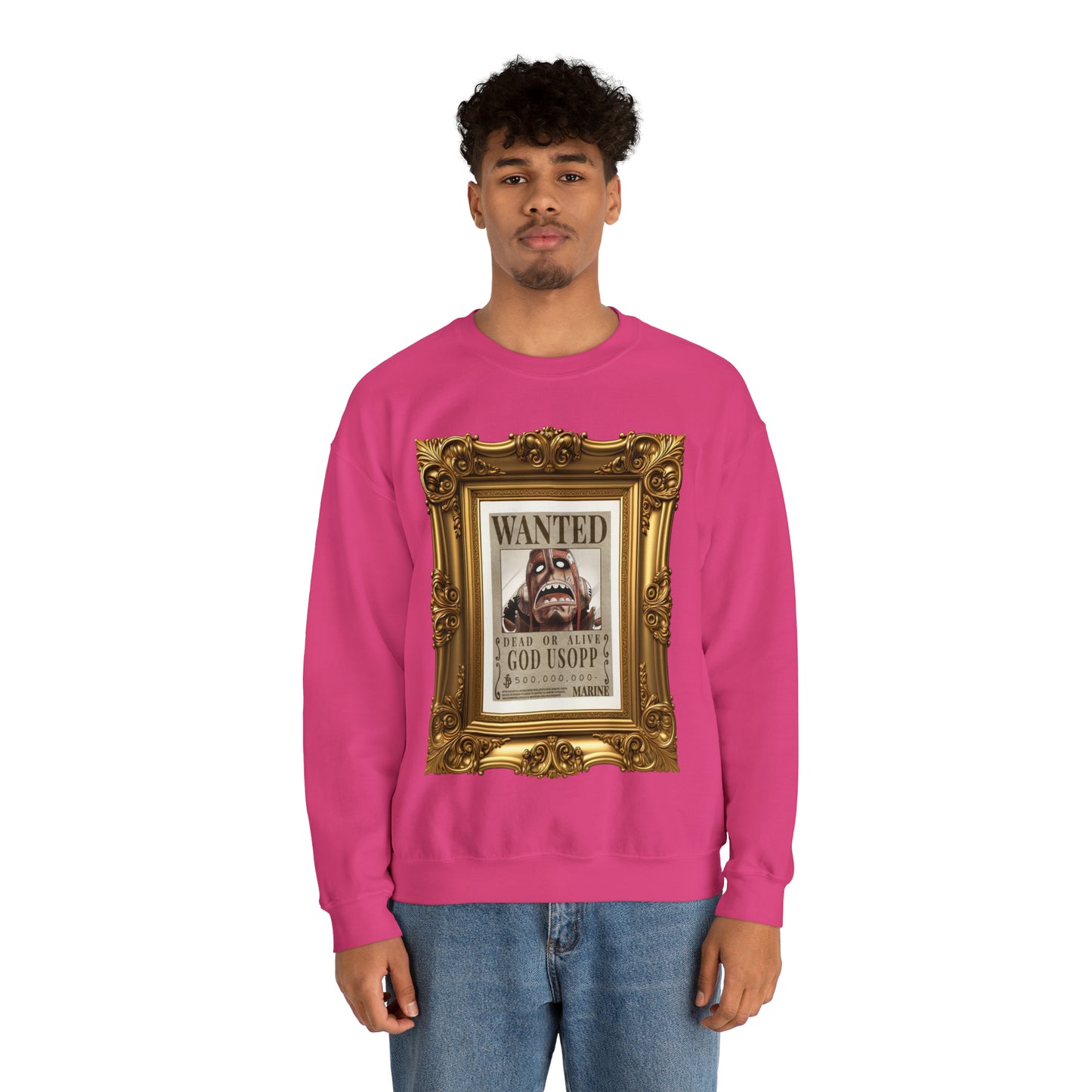 Fine Art Usopp Unisex Heavy Blend™ Crewneck Sweatshirt