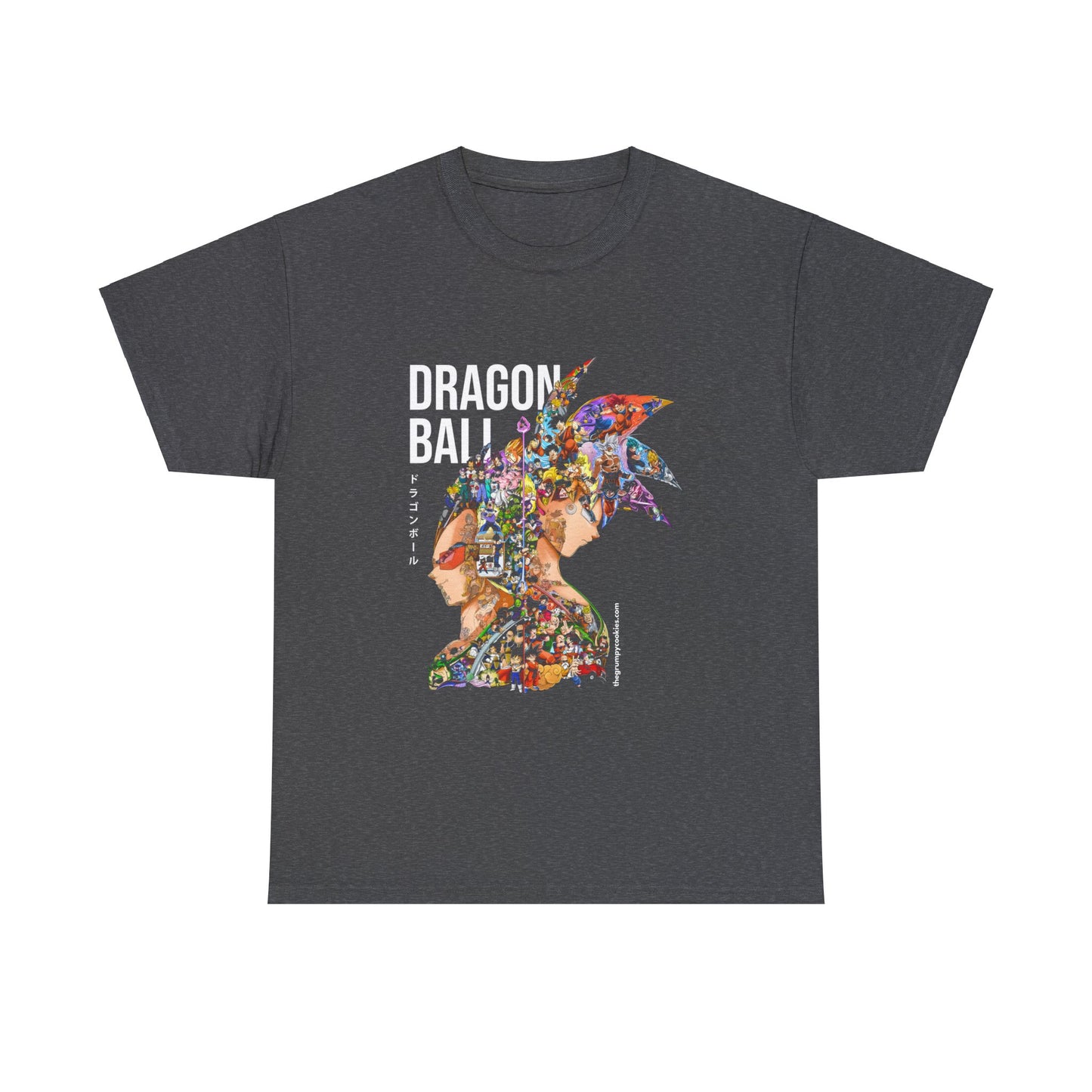 Dragon Ball Z Vegeta & Goku Unisex Heavy Cotton Tee