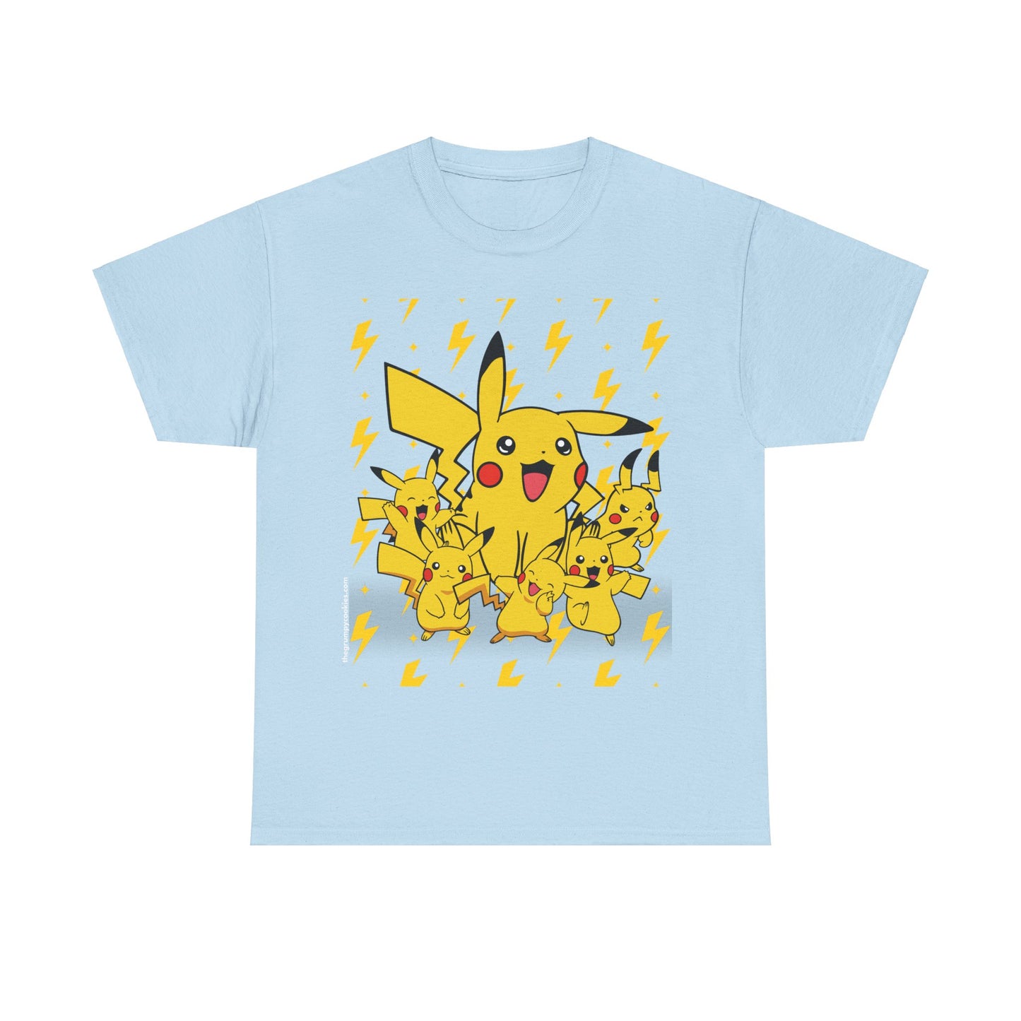 Pika Pika Pika Unisex Heavy Cotton Tee