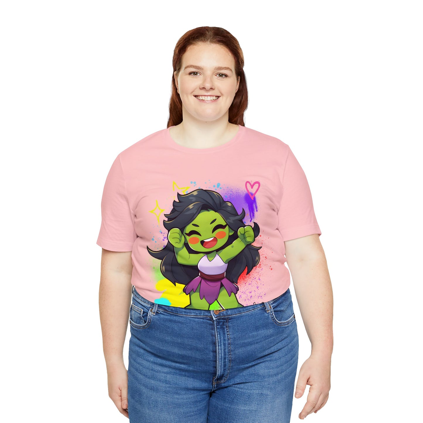 She Hulk Jersey Short Sleeve Tee