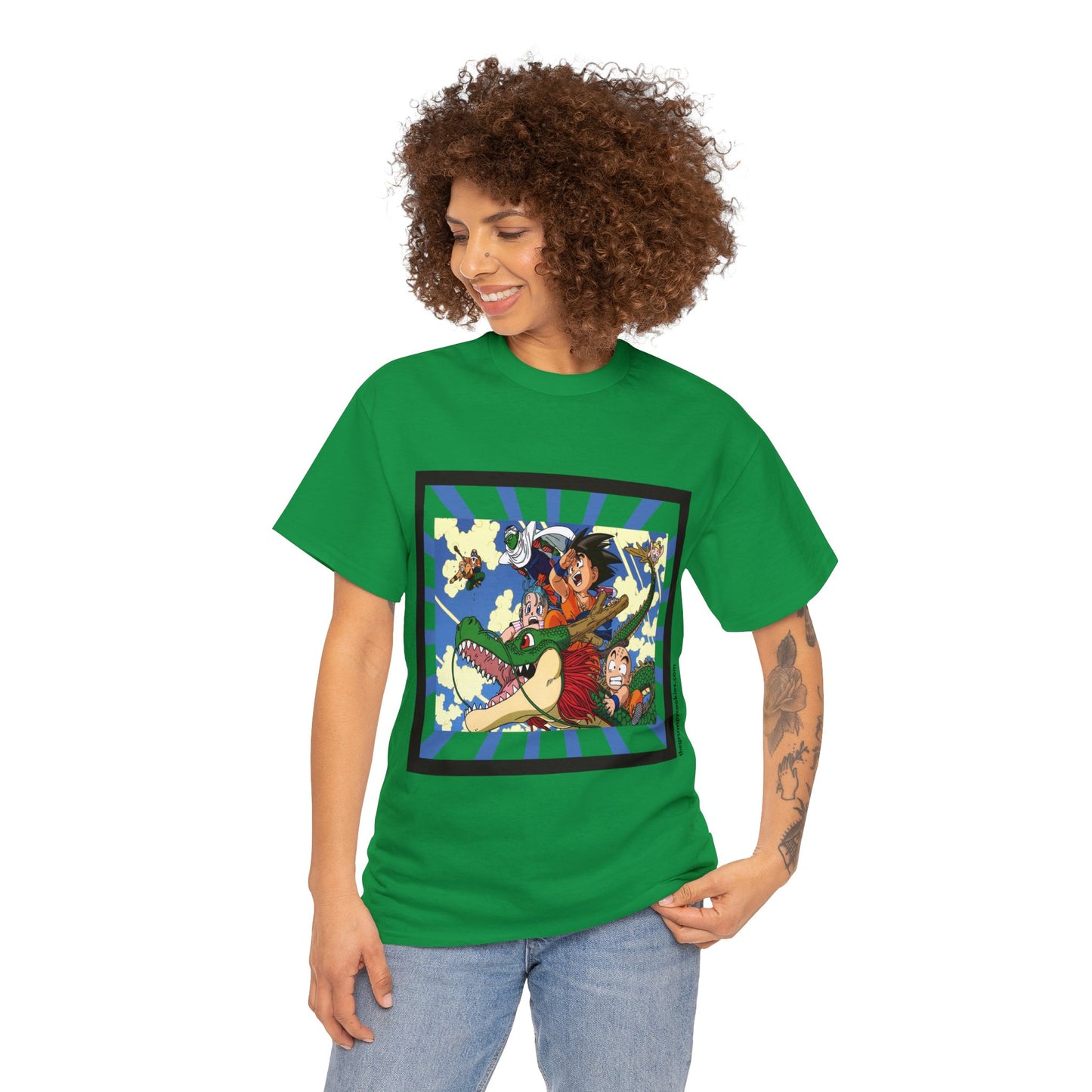 Retro Dragon Ball Unisex Heavy Cotton Tee