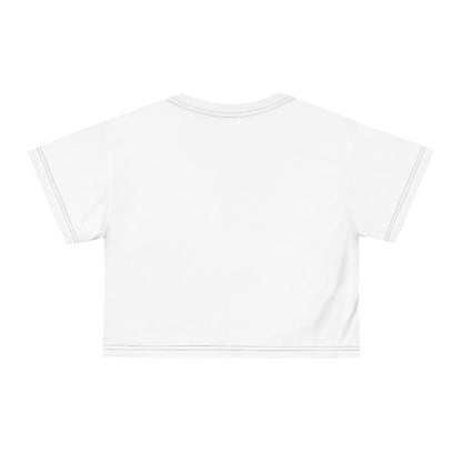 Guess I'll Die White Crop Tee