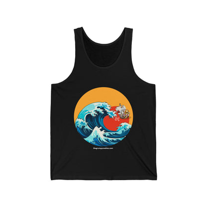 Riding the Wave Jersey Tank