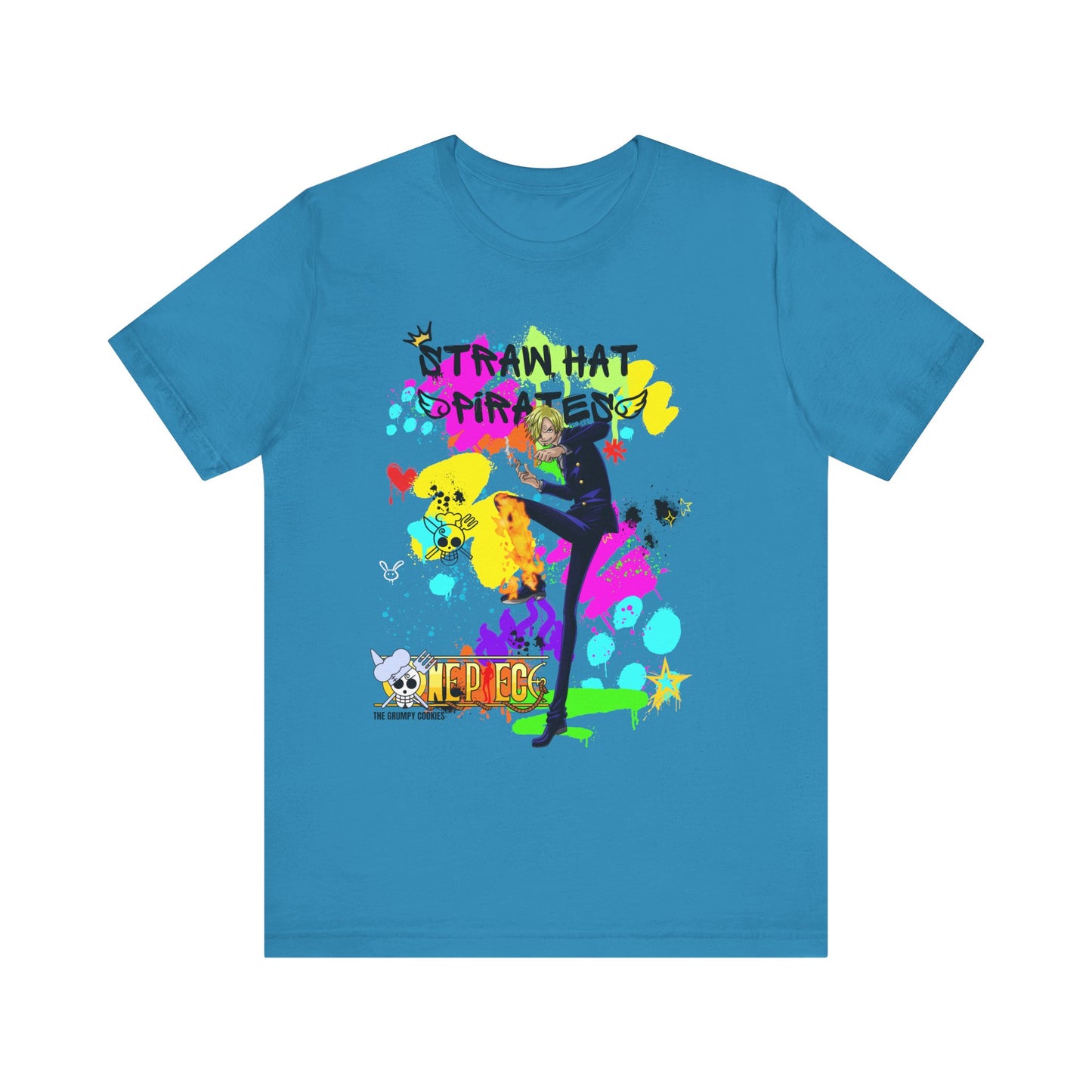 One Piece - Graffiti Sanji Unisex Jersey Short Sleeve Tee