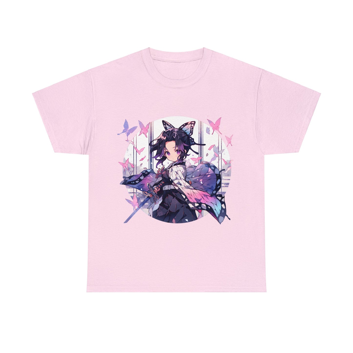 Stained Glass Shinobu Kocho Series Unisex Heavy Cotton Tee