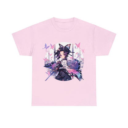 Stained Glass Shinobu Kocho Series Unisex Heavy Cotton Tee