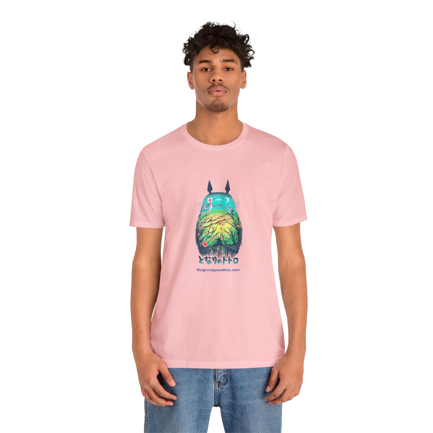 Totoro Garden Unisex Jersey Short Sleeve Tee