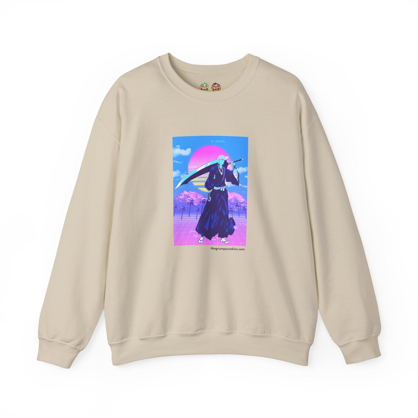 Vaporwave Ichigo Unisex Heavy Blend™ Crewneck Sweatshirt