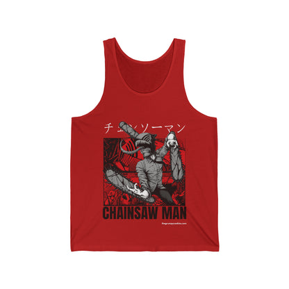 Denji Chainsaw Man Jersey Tank