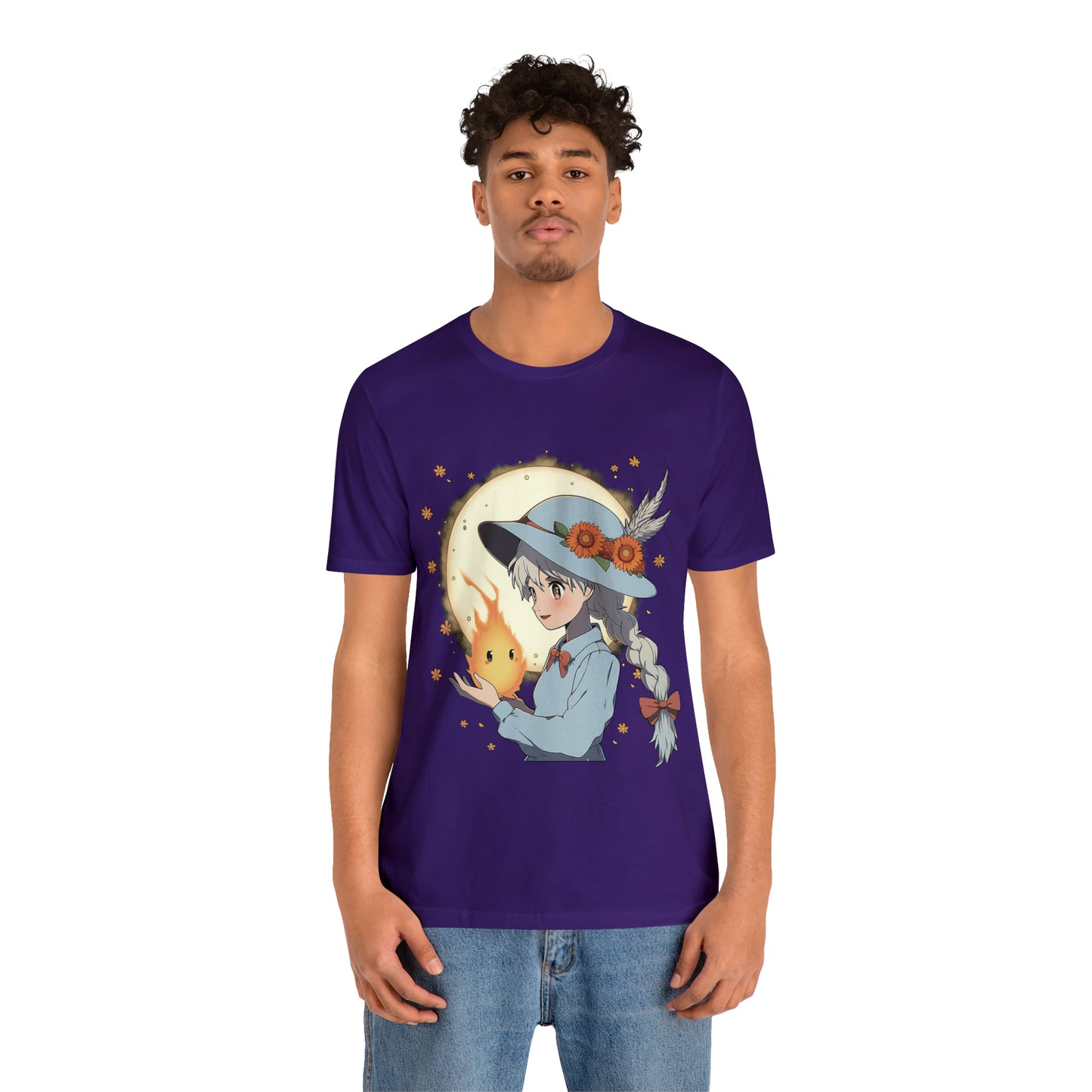 Howl's Moving Castle Jersey Short Sleeve Tee