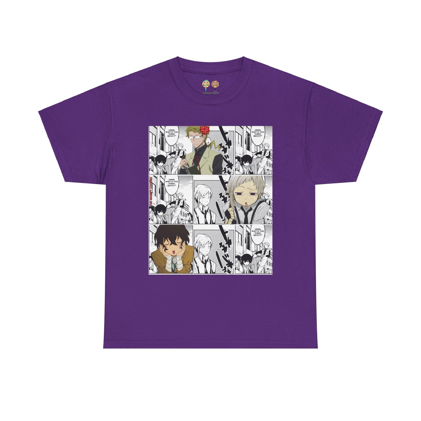 Bungo Stray Dogs-Dazai is Getting on Everyone's Nerves Unisex Heavy Cotton Tee