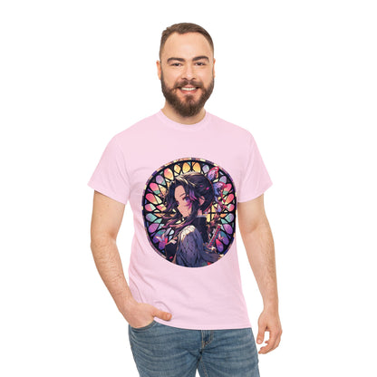 Stained Glass Shinobu Kocho Series Unisex Heavy Cotton Tee