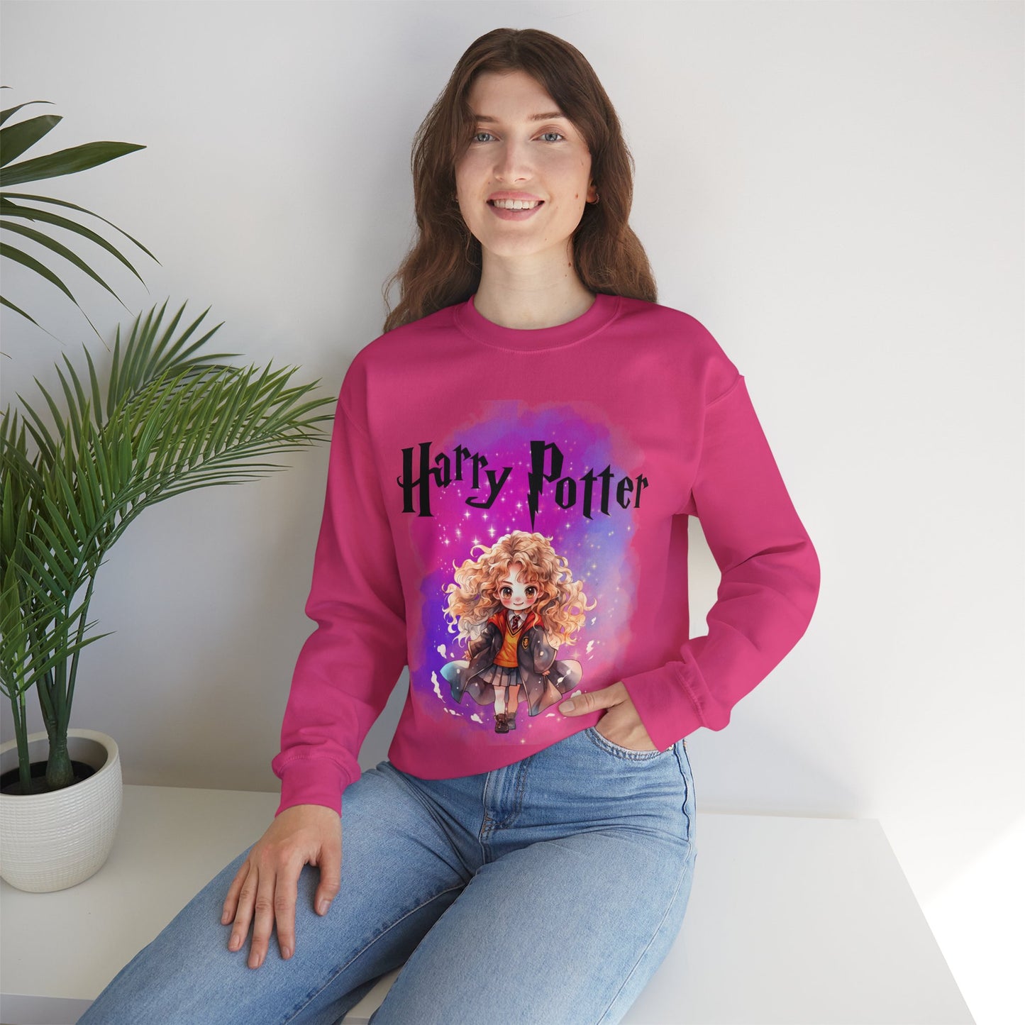 Hermione Unisex Heavy Blend™ Crewneck Sweatshirt