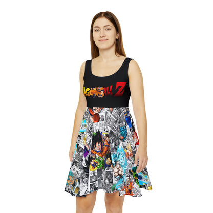 DBZ Manga Women's Skater Dress