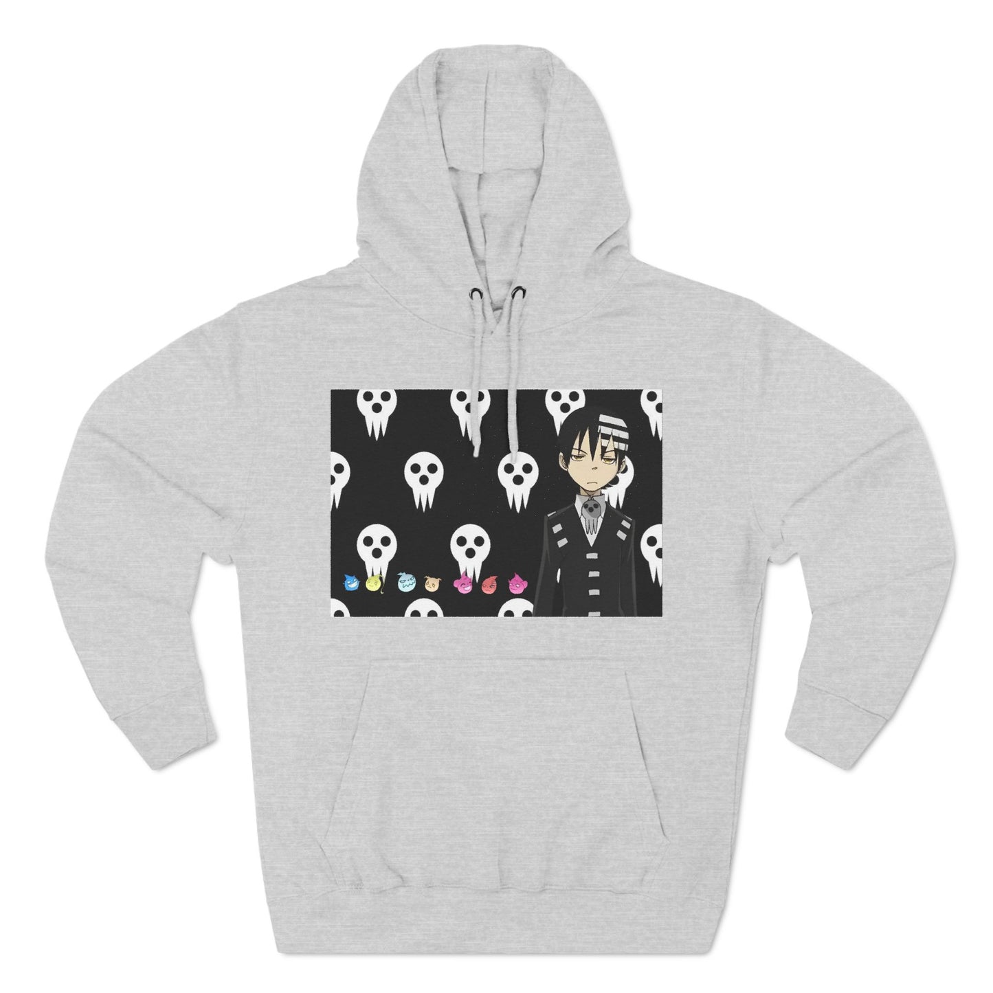 Soul Eater - Death The Kid Is Over It Graphic Fleece Hoodie