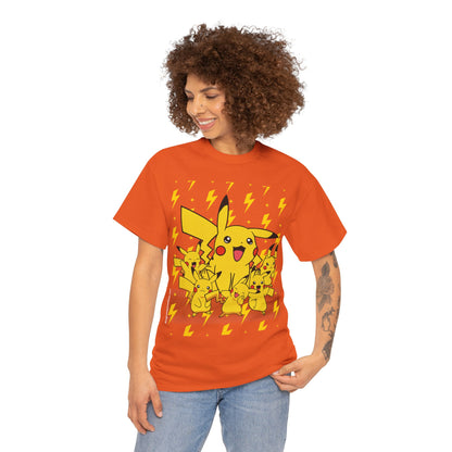 Pika Pika Pika Unisex Heavy Cotton Tee