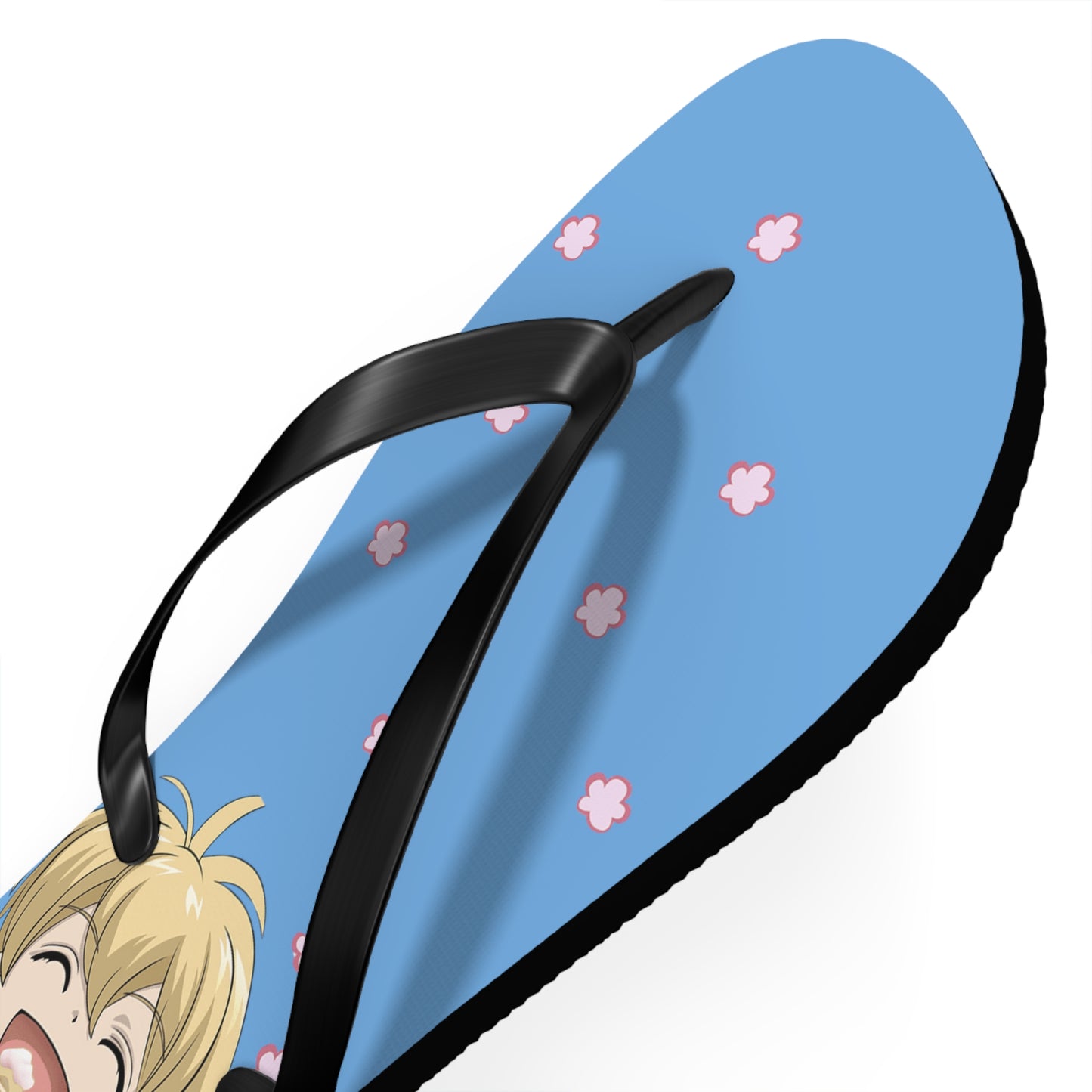 Honey-kun loves Usa-chan and Cakey Unisex Flip Flops