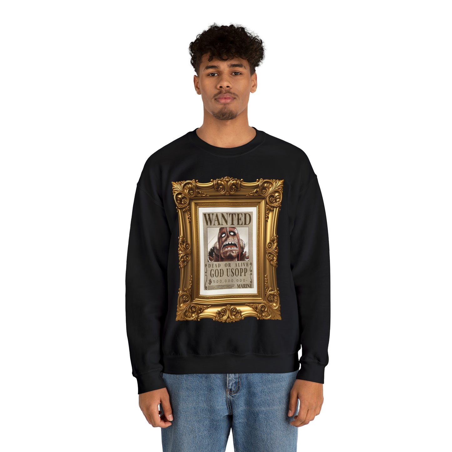 Fine Art Usopp Unisex Heavy Blend™ Crewneck Sweatshirt