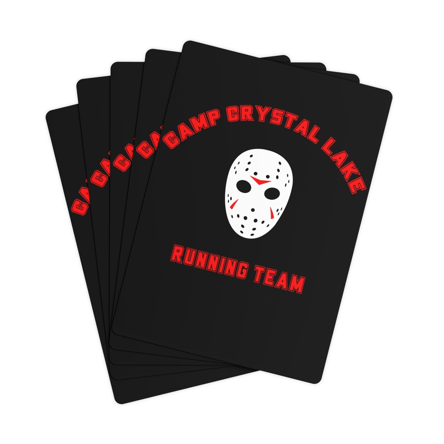 Camp Crystal Lake Poker Cards