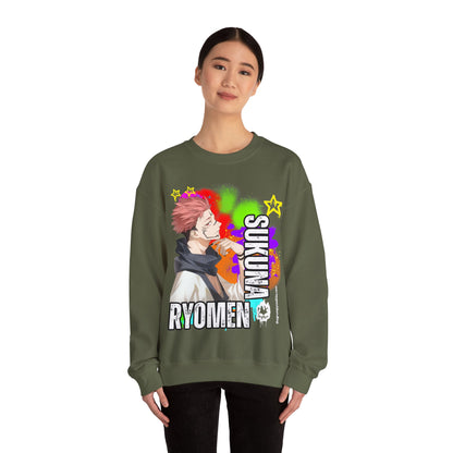 Sakuna Ryomen Unisex Heavy Blend™ Crewneck Sweatshirt