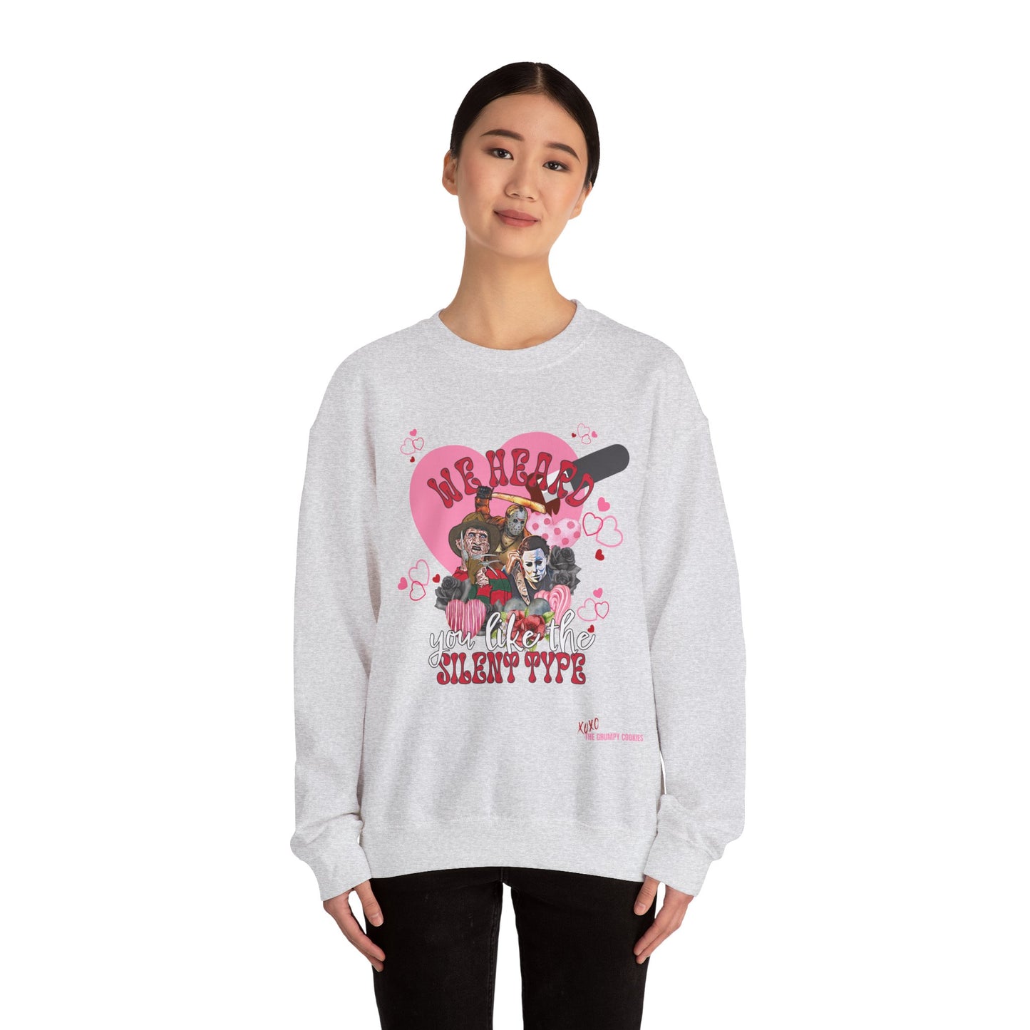 The Terror Team - Silent Type Unisex Heavy Blend™ Crewneck Sweatshirt