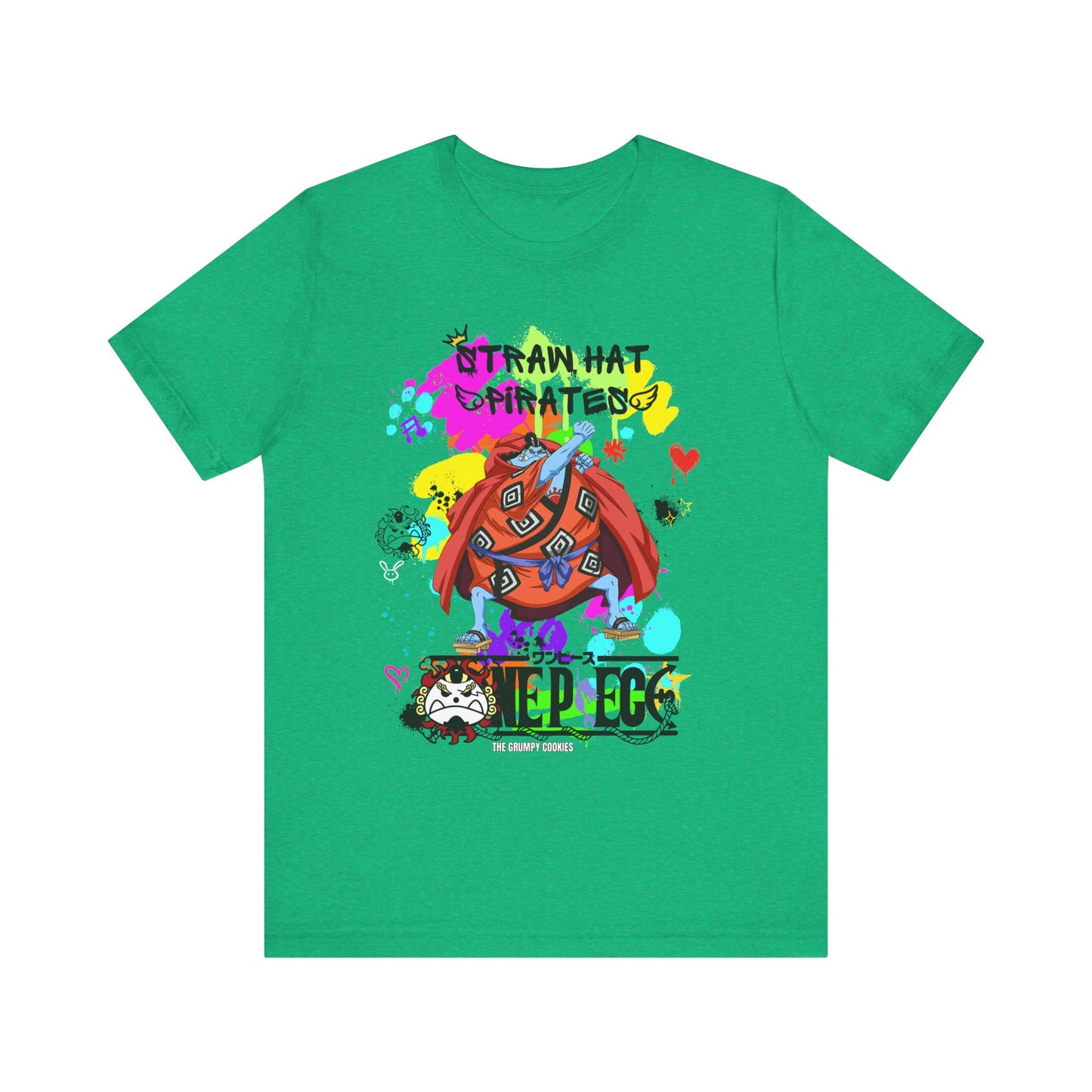 One Piece - Graffiti Jimbei Unisex Jersey Short Sleeve Tee