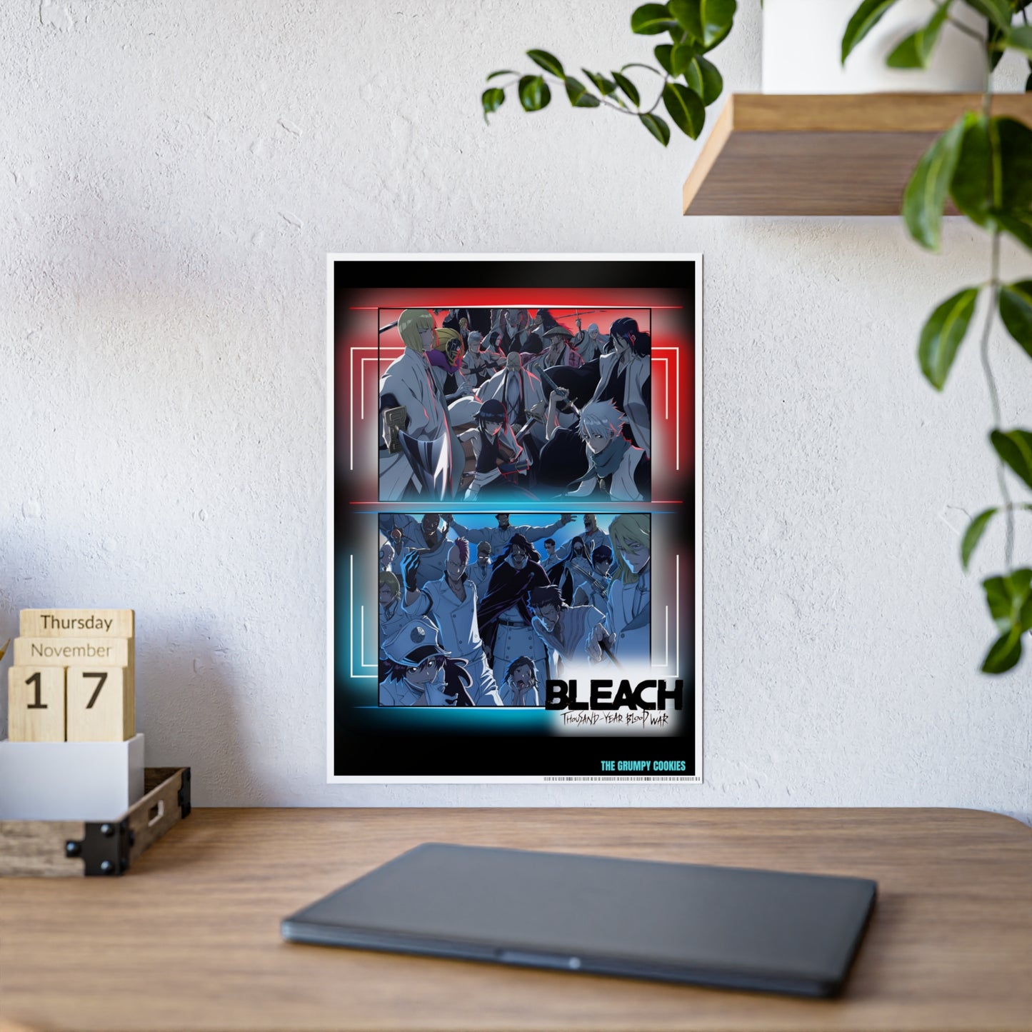 Bleach - Quincy vs Reaper Art Print