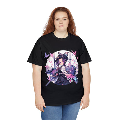 Stained Glass Shinobu Kocho Series Unisex Heavy Cotton Tee