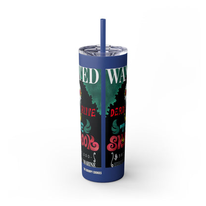 One Piece - Brook Wanted Poster Tumbler with Straw, 20oz