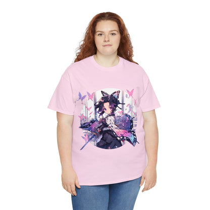 Stained Glass Shinobu Kocho Series Unisex Heavy Cotton Tee