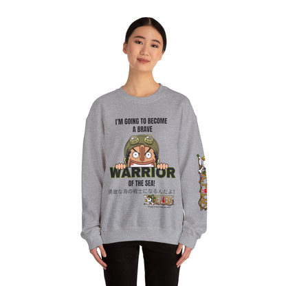 Brave Warrior of the Sea Unisex Heavy Blend™ Crewneck Sweatshirt