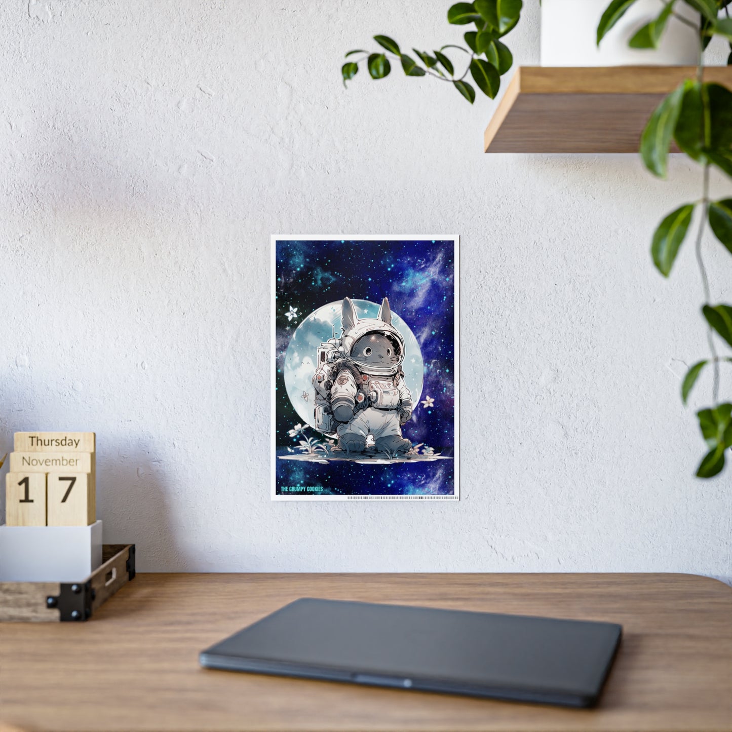 Studio Ghibli - My Neighbor Totoro - Totoro in Space  Art Print