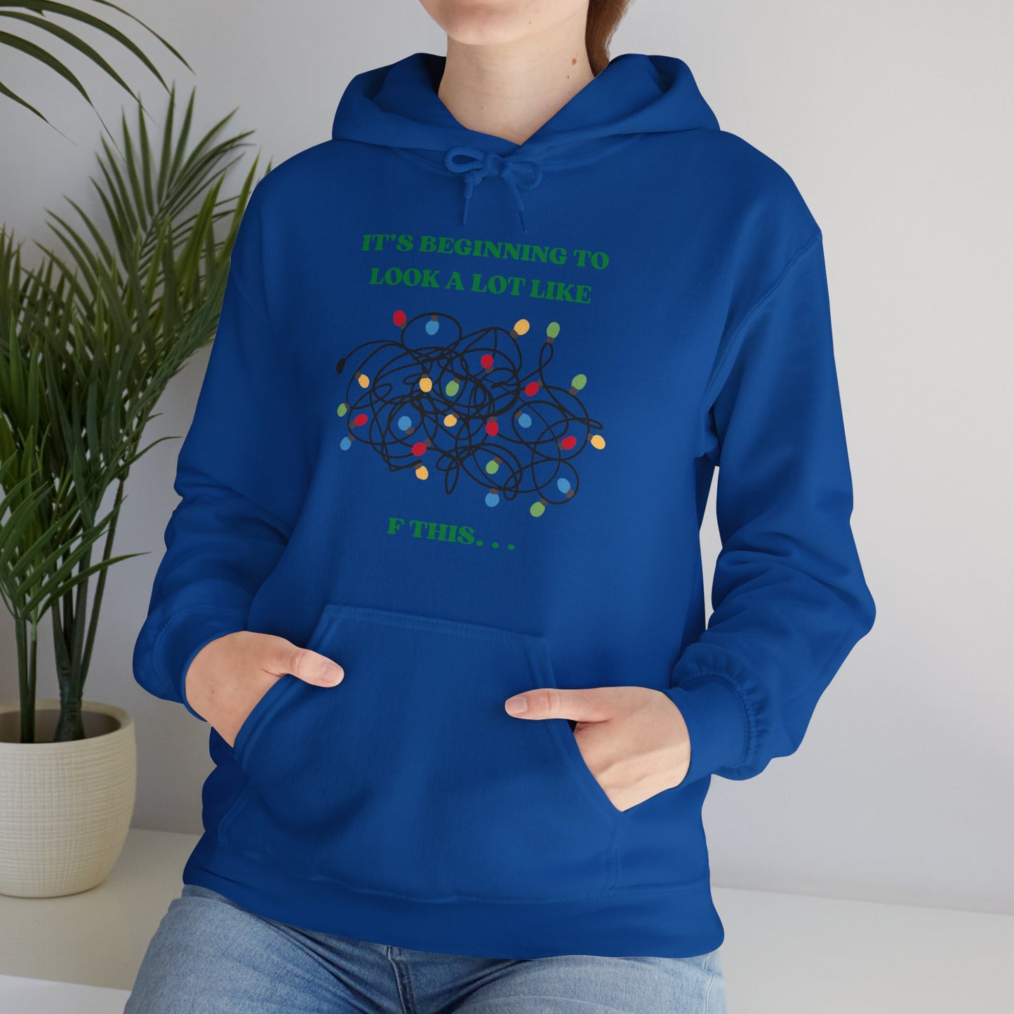 It's Beginning to Look A Lot Like. . . Unisex Heavy Blend™ Hooded Sweatshirt