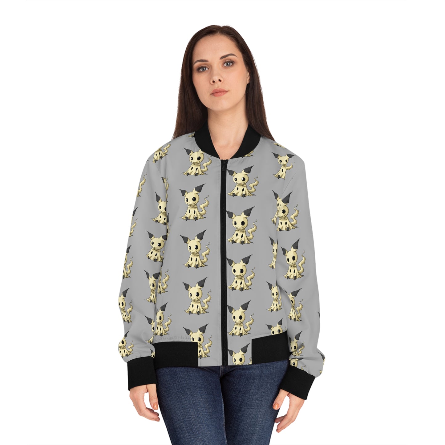 Pikaboo Women's Bomber Jacket (AOP)