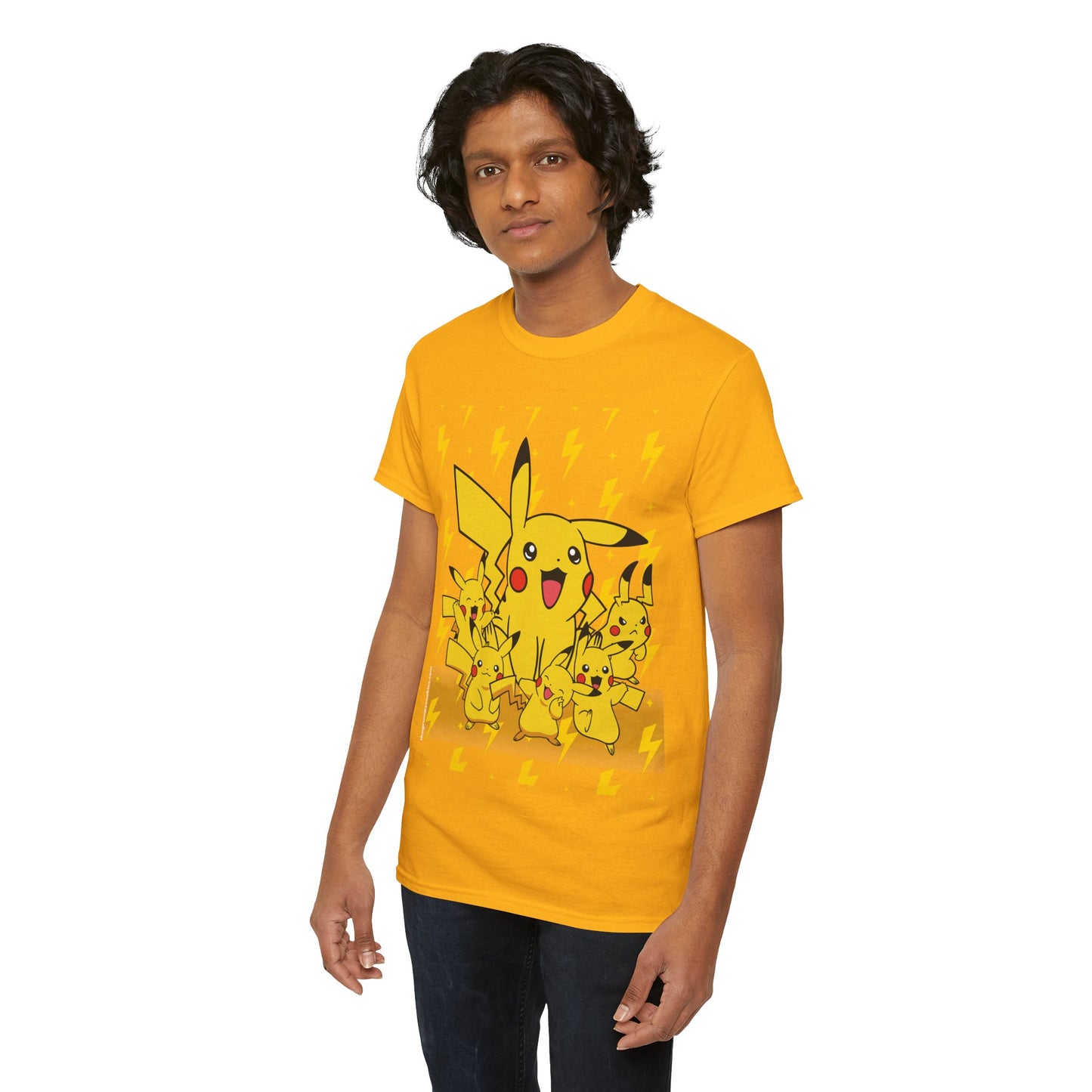 Pika Pika Pika Unisex Heavy Cotton Tee