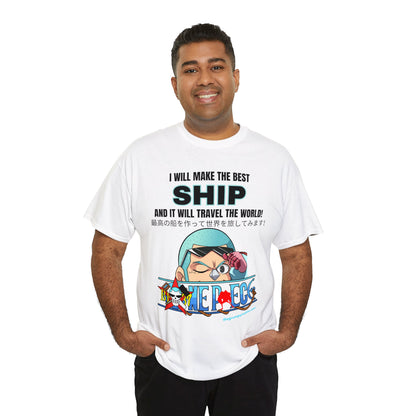 World's Greatest Shipwright Unisex Heavy Cotton Tee