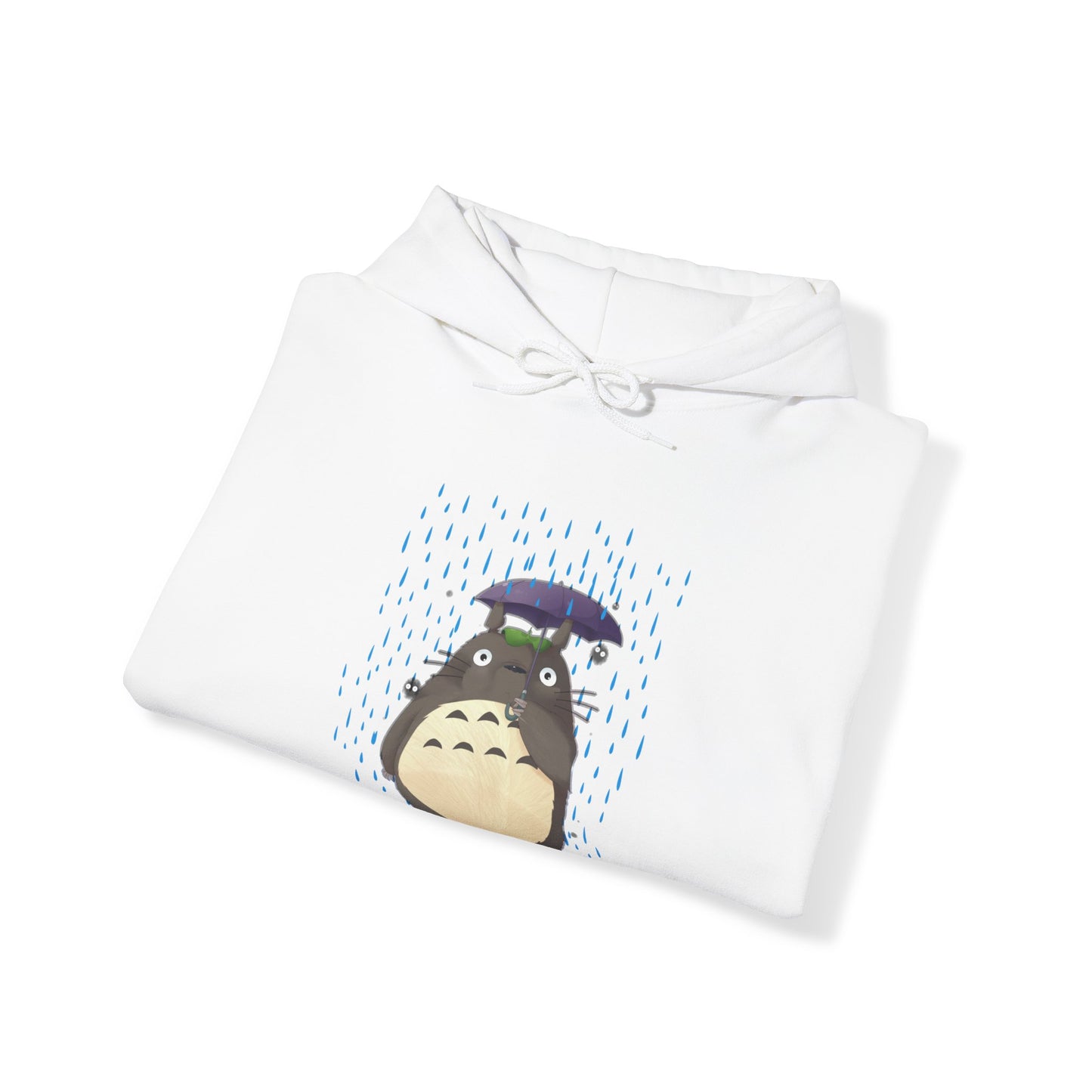 Totoro in the Rain Unisex Heavy Blend™ Hooded Sweatshirt